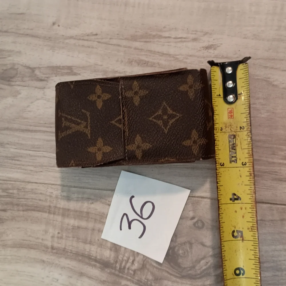 Authentic Louis Vuitton Monogram Etui Cigarette Case Pouch - Picture 11 of 12